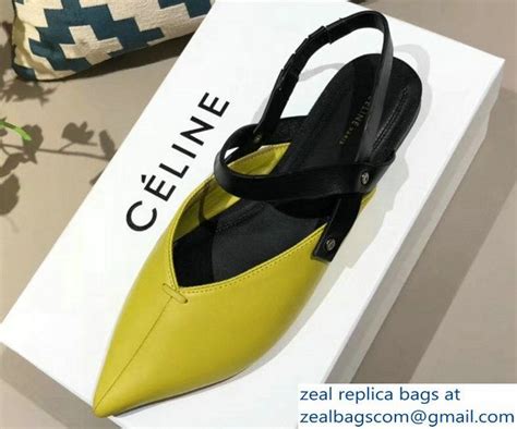 Women's Soft V Neck Slingback Flat 